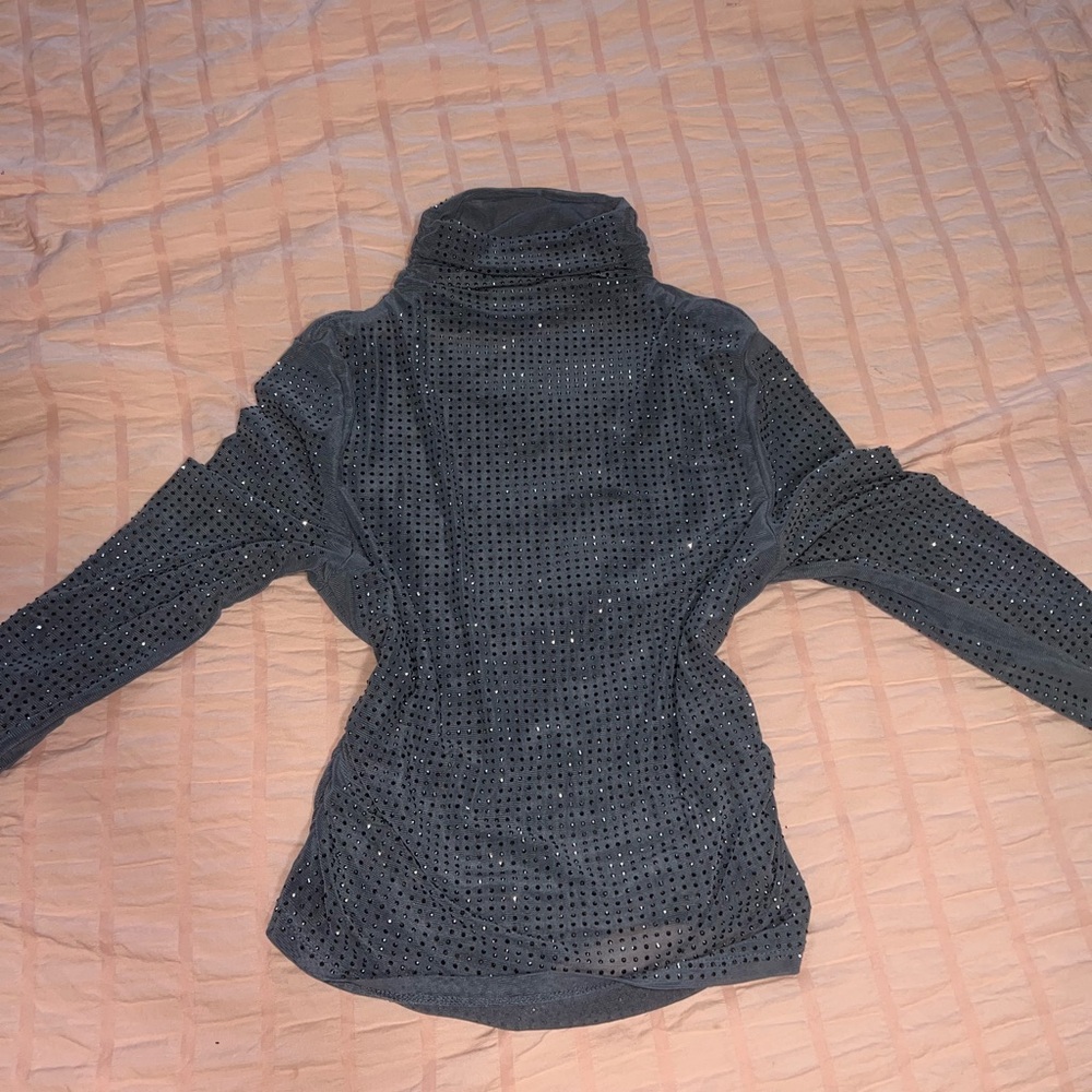 Elegant Gray Turtleneck Sweater
